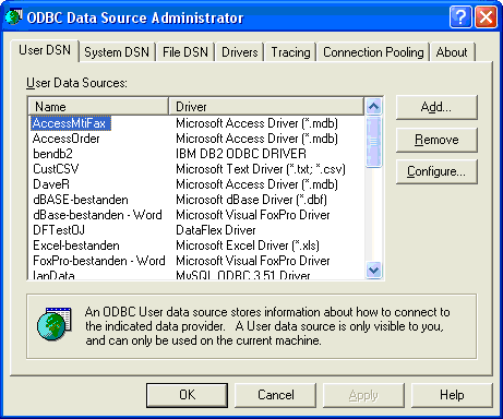 ODBC Administrator