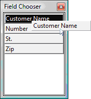 Field Chooser