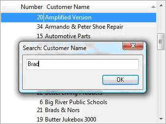 Search Dialog