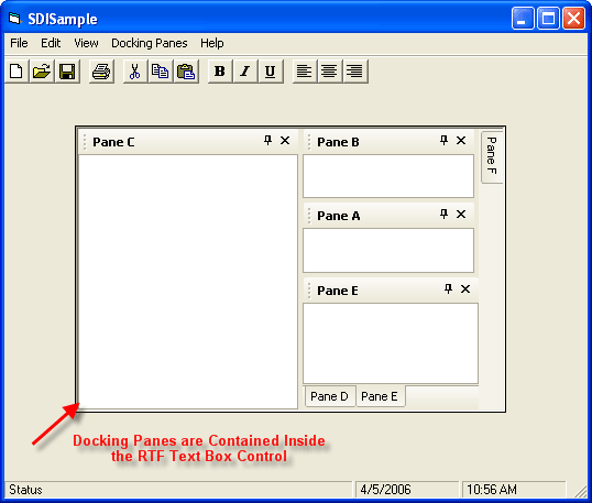 AttachToWindow Example