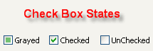 Check Box States