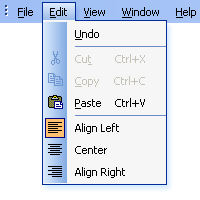 Normal Popup Menu