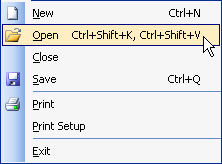 Double Shortcut Example