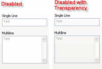 FlatEdit Transparency Example