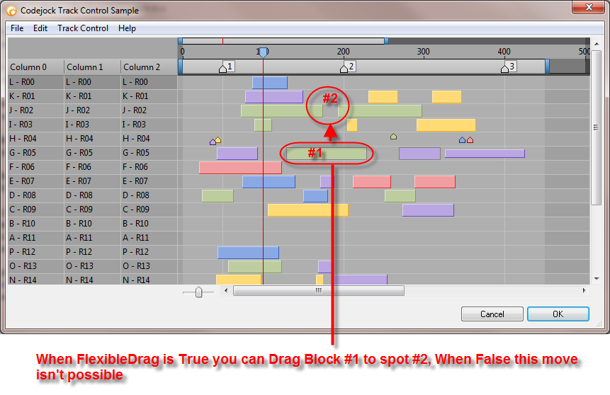 Flexible Drag Example