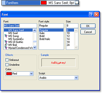 Font Picker