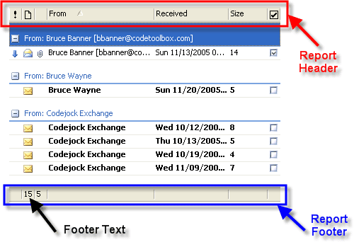 Footer Example