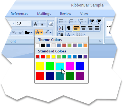 Color Selector Gallery