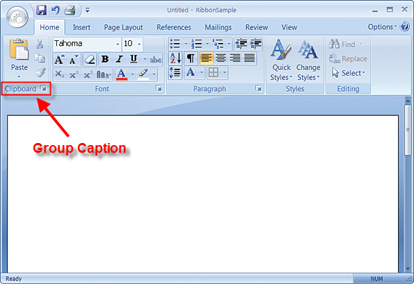 Group Caption