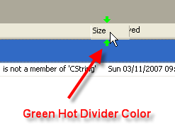 Hot Divider Color