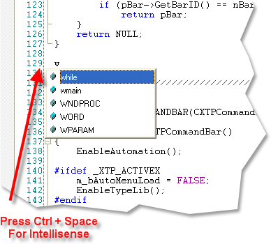 Intellisense