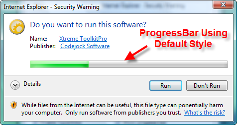 Standard Progress Bar