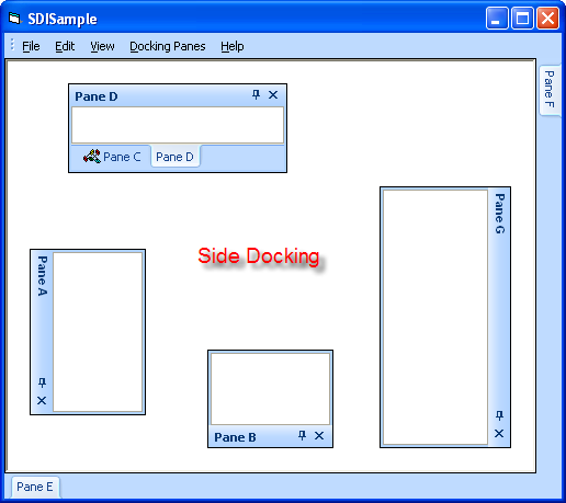 Side Docking Example