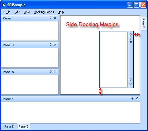 Side Docking Margins