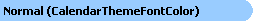 Normal Font Color