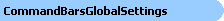 CommandBarsGlobalSettings Object Model