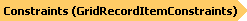 GridRecordItemConstraints