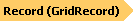 GridRecord