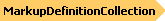 MarkupDefinitionCollection Object Model