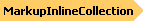 MarkupInlineCollection Object Model