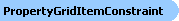 PropertyGridItemConstraint