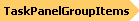 TaskPanelGroupItems Diagram