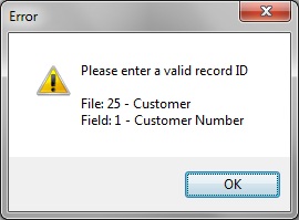 Handled Error