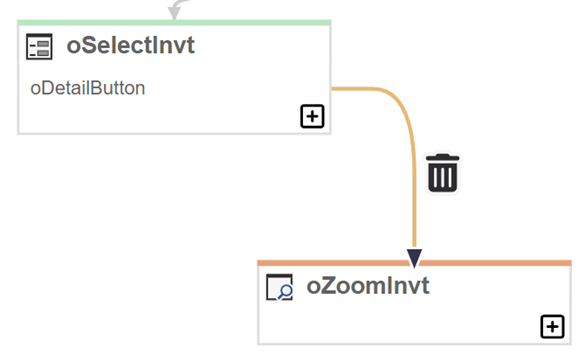 Dragging navigation connections