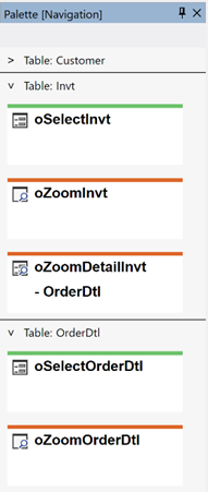 Generating views in the Navigation Designer