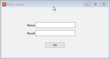 HelloWorld view controls