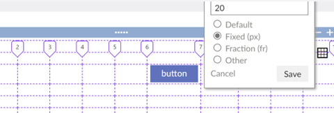Resizable Columns in Grid Layout