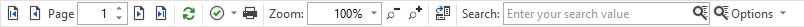 Toolbar with Current Page Hidden