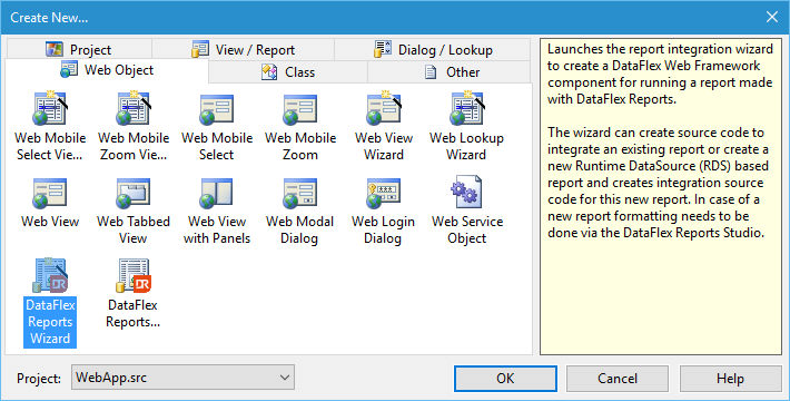 Create New WebView