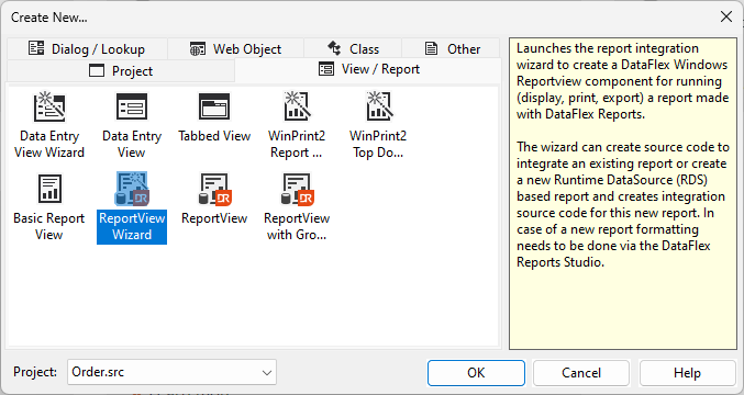 Create New Windows Component