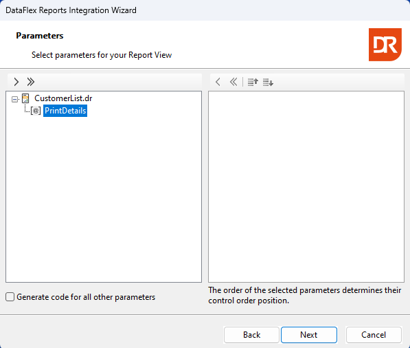 Parameter Selection