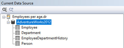 Database Expert Current Datasource ODBC