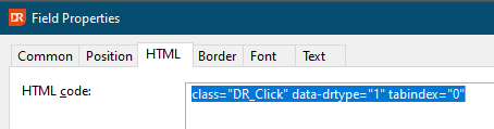 OnClick Action Link HTML Code