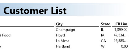 Ellipsis in Report Options