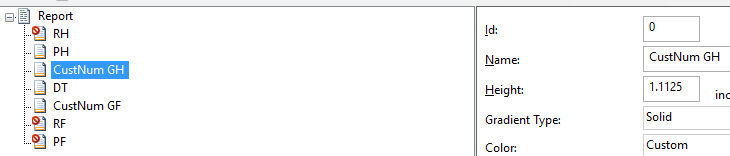 Changing Section Names