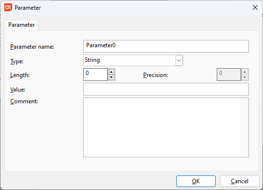 Create New Parameter Field