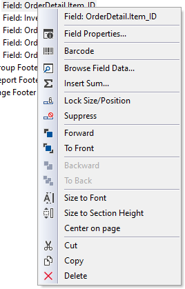 Floating Menu