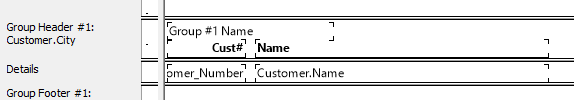 Before font size change