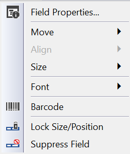 Format Menu