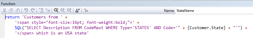 HTML Span Element Font Size