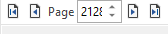 Shows the number clipped